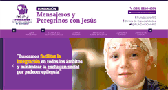 Desktop Screenshot of fundacionmpj.org