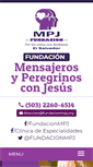 Mobile Screenshot of fundacionmpj.org